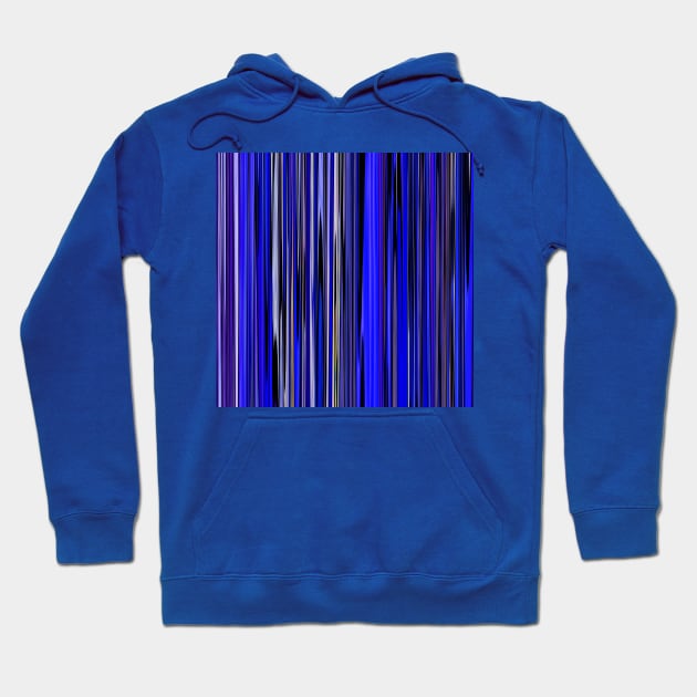 Blue Stripes Hoodie by Zodiart